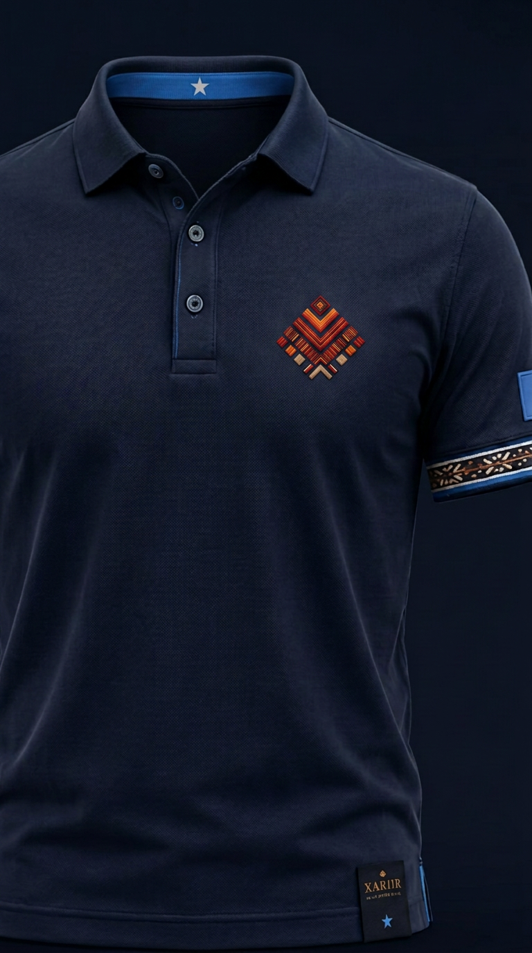 Heritage Polo Shirt — Somali Heritage Navy