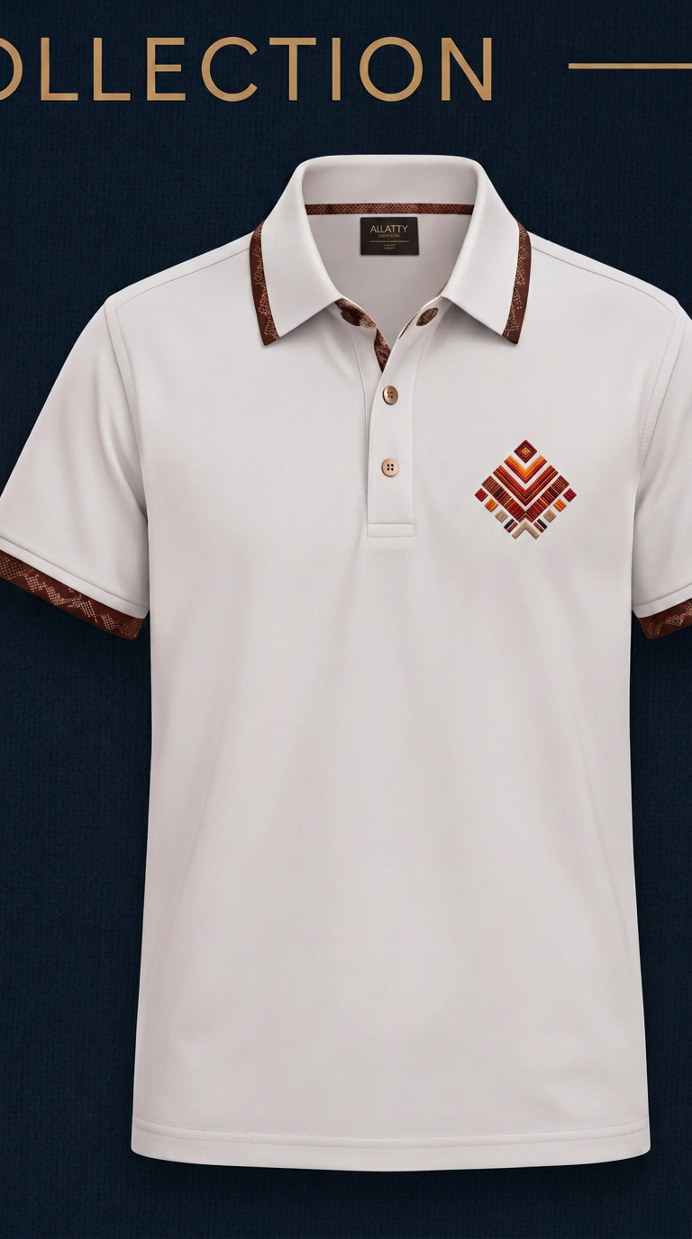 Heritage Polo Shirt — Pure White
